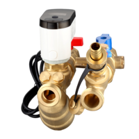 Module de commande de terminaison électrique HBMDKZ (DN25) en laiton pour vanne FCU, système de climatisation centralisée, eau haute température 25