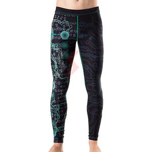 กางเกงรัดรูปสำหรับผู้ชายกางเกงออกกำลังกาย - Product Image 1