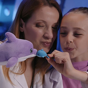 SBABAM Dolphin Pull Toy & Walker Custom Soft Plush Baby Toy Cute Sorprendente Sea Animal Gifts para niños - Product Image 5