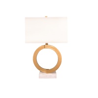 Lámpara de Mesa LED Nórdica Moderna con Pantalla de Tambor, Alimentada por Corriente Alterna, para Decoración de Dormitorios de Hotel y Hogar
