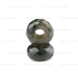 ลูกปัดหินโมรามอสสีเขียว14X8mm ธรรมชาติขนาด5มม. ลูกปัดอัญมณีขนาดใหญ่แบบหลวมทำเครื่องประดับจากสไตลิสต์ - Product Image 2