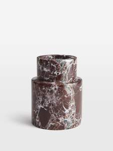 Florero de Mármol Personalizable para Decoración de Mesa de Noche de Dormitorio, que Agrega Calma y un Toque Interior Sofisticado - Product Image 2