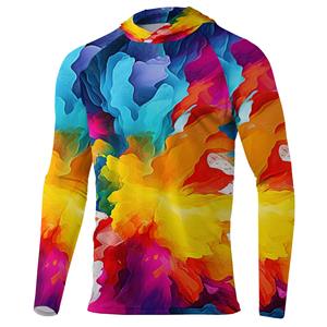 T-shirt de tir au basketball unisexe pour adultes, respirant, à séchage rapide, antibactérien, personnalisable, capuche, 100% polyester, toutes saisons - Product Image 5