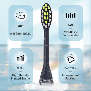 Recharges de brosses à dents électriques Clinical Clean Soft Oral Cleaning, lot de 6, pour hôtel, maison et usage extérieur - Product Image 5