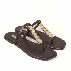 Deslizador de Moda Natural Hecho a Mano, de Lujo, Antideslizante, Personalizable, con Tono Profundo y Encanto Sutil, para - Product Image 1