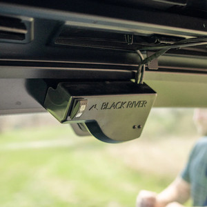 Pare-brise complet en verre avec fonction rabattable pour Black River Polaris Ranger 900/1000 - Product Image 4