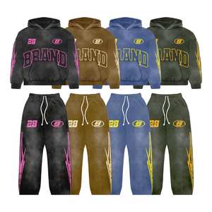 2025 ropa deportiva de alta calidad Color marrón manga larga cómodo Material de carcasa suave chándales para correr - Product Image 2