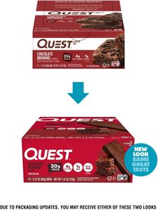 Quest <strong>Nutrition</strong> Chocolate Brownie Protein Bar 12 Count - Product Image 3