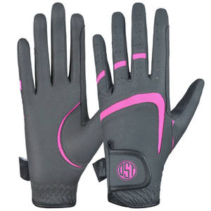 Gants d'équitation antidérapants pour dames, gants d'équitation respirants en cuir synthétique d'hiver, main confortable, vente en gros - Product Image 4