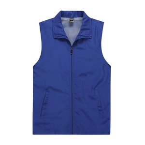 Veste sans manches pour hommes, veste utilitaire multi-poches, gilet cargo en coton et polyester pour hommes, gilet de travail pour hommes, vente en gros - Product Image 3