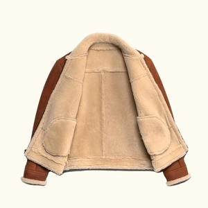 เสื้อโค้ทหนังฤดูหนาวดีไซน์ยอดนิยม ขายดีที่สุด คุณภาพเยี่ยม แฟชั่นใหม่ เสื้อแจ็คเก็ตหนังผู้ชาย - Product Image 2