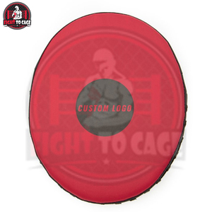 Pads de frappe en cuir PU pour l'entraînement en salle de sport - Conception légère et durable, couleurs personnalisées, service OEM, haute qualité, noir et rouge - Product Image 2