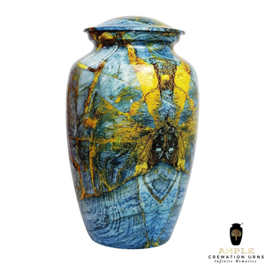 Handcrafted Aluminum Cremation Urns Elegant <b>Keepsake</b> & Adult Size Leakproof Durable Engravable <b>Memorial</b> Urns - Product Image 2