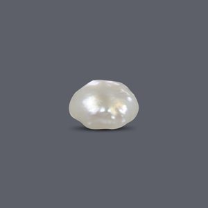 Perles d'imitation blanches naturelles, perles en vrac, 1,99 carat, forme de pomme de terre, options multicolores - Product Image 2