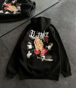 Nuevo diseño Top Venta de sudaderas con capucha para hombre Bajo MOQ Venta al por mayor Hombres puff estampado Sudaderas con capucha Hecho en Pakistán Hombres sudaderas con capucha - Product Image 1