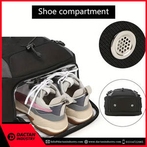 Vente chaude tout temps poches réglables basket-ball sac à dos d'entraînement couleur personnalisée imperméable Polyester jeunesse voyage fermeture éclair - Product Image 4