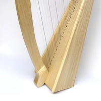 High Quality Irish Harps Customized Wood Material Durable Lightweight Professional Playing Wholesale Price Full Size