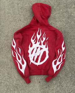 Sweat-shirts à capuche surdimensionnés respirants de haute qualité pour hommes, en coton, vente en gros, sweat-shirt pour hommes, design OEM - Product Image 6