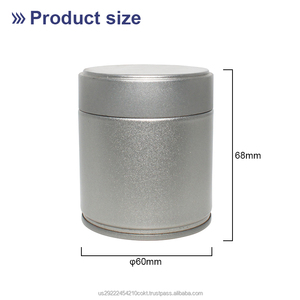 Wholesale Luxury Airtight Moisture-Proof Metal <b>Tin</b> Can Custom Printed Coffee Tea Matcha Containers Tinplate Matcha <b>Tin</b> Cans - Product Image 3
