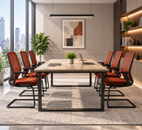 Chaise de visiteur commerciale en maille, siège de conférence moderne pour salle de formation, salle de réunion et espace de bureau