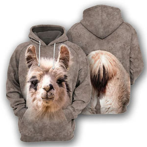 Sudadera con Capucha Estampada en 3D de Perro Lindo para Hombre y Mujer, Novedad en Ropa de Invierno, Sudadera con Capucha de Animal de Moda, Sudadera Holgada para Chico - Product Image 5