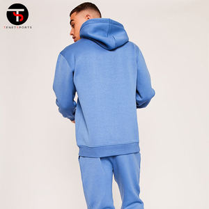 Chándal de entrenamiento profesional para hombre 2024, estampado de logotipo personalizado, 100% algodón, transpirable, para invierno, de talla grande - Product Image 3