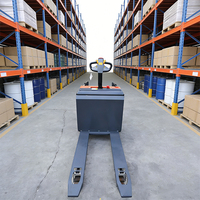Chariot élévateur électrique à plateforme de 1,5 tonne pour une manutention efficace des marchandises en entrepôt