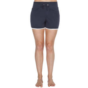 Pantalones cortos de fitness sin costuras para mujer, pantalones cortos de playa con patrón sólido y logotipo bordado personalizado, venta al por mayor - Product Image 5