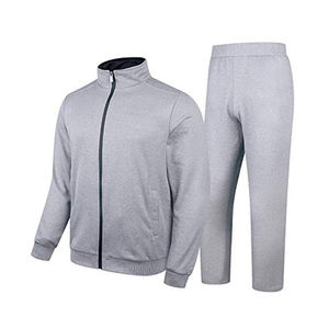 Vente en gros de vêtements rétro personnalisés délavés à l'acide pour hommes ensemble surdimensionné de haute qualité pour l'automne survêtements grande taille pour hommes - Product Image 5