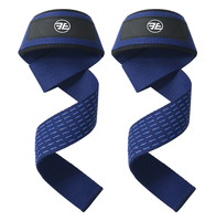 Sangle de levage ajustable en nylon et coton, respirante, personnalisable avec logo pour la musculation, la gym et l'entraînement.