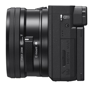 16-50mm Lens Mirrorless <b>Camera</b> 64GB Memory Card Tripod <b>Filters</b> Hood Grip Video Photo Editing Software Kit Bundle Body Type CMOS - Product Image 4
