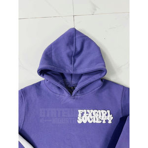 Sudaderas con Capucha de Alta Calidad, Pantalones Acampanados, Conjuntos Deportivos con Estampado Puff, 100% Algodón, Sudaderas Transpirables, Ropa Deportiva Urbana para Hombre - Product Image 2