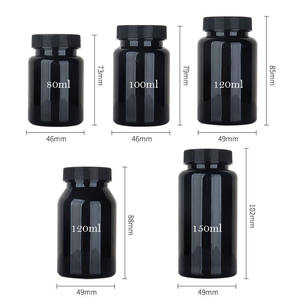 Botella de Plástico PET Vacía de 80ml 100ml 120ml 150ml con Logotipo y Color Personalizados, para Pastillas, Tabletas, Vitaminas, Cápsulas, con Tapa de Rosca y Serigrafía - Product Image 4