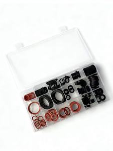 Kit combiné de joints d'étanchéité en caoutchouc et rondelles en acier rouge pour réparation automobile, style <span class=keywords><strong>joint</strong></span> mécanique pour chauffe-eau - Product Image 3