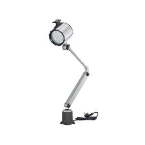 Lampe de travail LED portable pour machines-outils, température de couleur 6500K, corps en aluminium, étanche IP67 pour atelier, alimentation AC/DC - Product Image 1