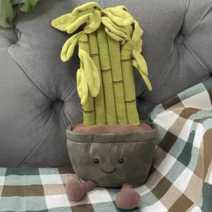Adorable Peluche de Bambú de la Suerte Unisex, Relleno de Algodón PP Súper Suave, 25 cm, Regalo de Cumpleaños Perfecto para Niños - Product Image 4