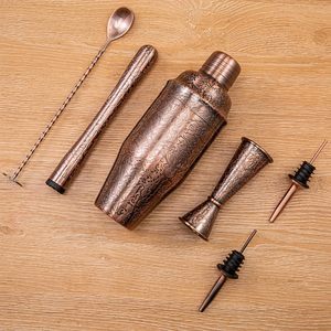 Premium Quality Metal <b>Cocktail</b> <b>Making</b> 6 Piece Set Bartender <b>Kit</b> for <b>Cocktail</b> in Bulk Price - Product Image 4