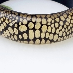 Le plus récent bracelet jonc en résine transparente épaisse avec la conception artificielle d'ange pour les femmes et les filles AALIYAN IMPEX - Product Image 4