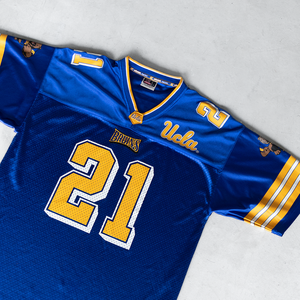 Maillot de football américain rétro en mesh, entièrement imprimé par sublimation, coupe courte oversize, respirant, séchage rapide, protection UV, vente en gros - Product Image 3