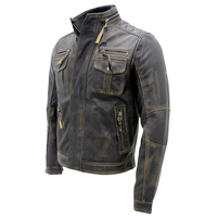 2025 veste en cuir de haute qualité pour hommes OEM dernière mode conception unique col montant tissu à capuche pour l'hiver