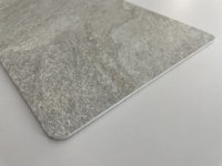 Plaque de marbre PVC à revêtement UV haute brillance 1220*2440mm, panneau géométrique moderne pour bâtiment commercial intérieur