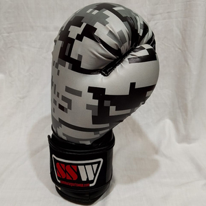 Gants d'entraînement de boxe professionnels de conception personnalisée gants de combat grappling en cuir véritable à bas prix - Product Image 5