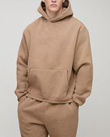 Survêtement d'hiver en polyester/coton pour femme, style streetwear, à capuche, épais, respirant, séchage rapide, personnalisable, vente en gros