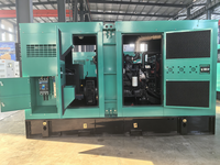 Générateur diesel industriel 150 kVA, type silencieux, démarrage automatique, alimenté par Cummins, 50 Hz 60 Hz, générateur électrique à prix avantageux à vendre