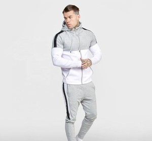 Survêtements vierges fabricant prix d'usine 100% Polyester USA taille impression personnalisée survêtements pour hommes - Product Image 3