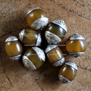 Cuentas de resina multicapa blanca y granate, precio al por mayor, al mejor precio de fábrica, compre en STAR CRAFTS INDIA - Product Image 4