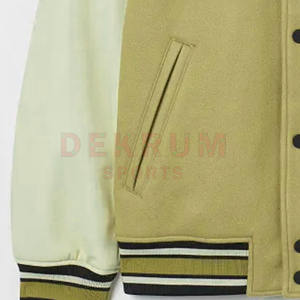 Veste en laine oversize confortable pour homme, style Letterman, tissu durable, col montant, respirante, séchage rapide, écologique – Meilleure vente - Product Image 6