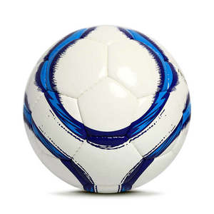 Balón de Fútbol de Servicio OEM, Material de Cuero, Venta Caliente, Impresión de Logotipo Personalizado, Balón de Fútbol Pakistaní, Tamaño 5, Máquina - Product Image 2