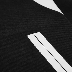 Custom Men Baseball Varsity <b>Jacket</b> Satin Panel <b>Corduroy</b> <b>Jacket</b> Baggy Outdoor Unisex Bomber Coat - Product Image 5