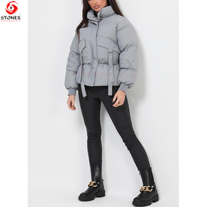 Chaqueta acolchada de ropa de mujer de fabricantes al por mayor - Product Image 3